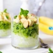 Healthy Cucumber Granita with Chiquita Banana and Mint